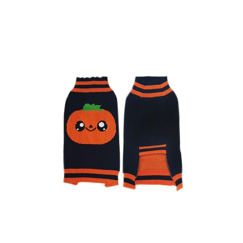 Groom Glory Halloween Dog Sweaters – Cozy Pet Costume for Small Dogs | Fall & Winter Cosplay Outfit