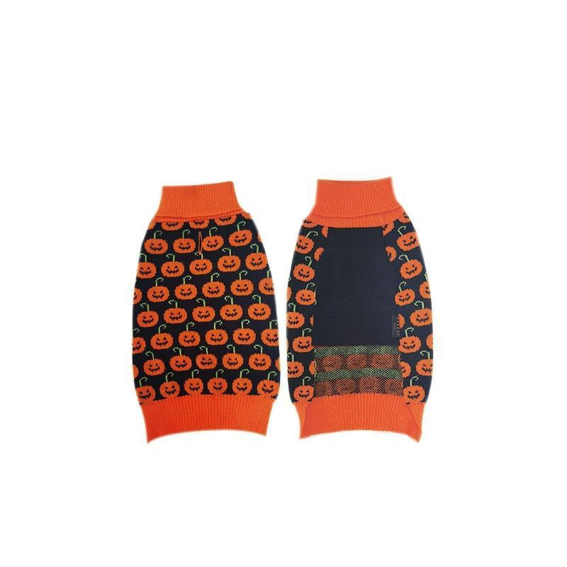 Groom Glory Halloween Dog Sweaters – Cozy Pet Costume for Small Dogs | Fall & Winter Cosplay Outfit