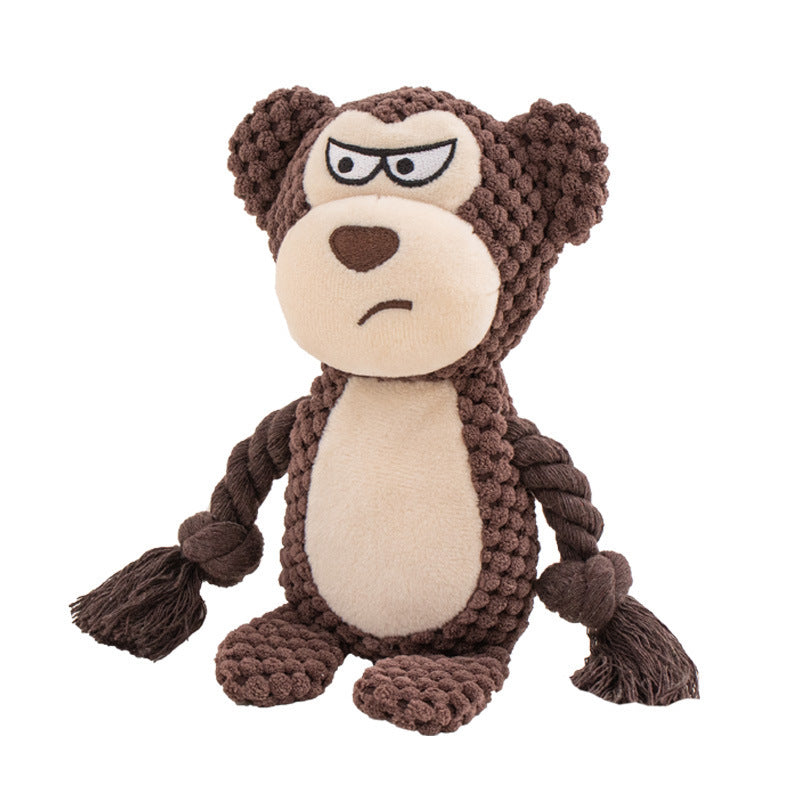 Groom Glory Interactive Plush Hippo Dog Toy