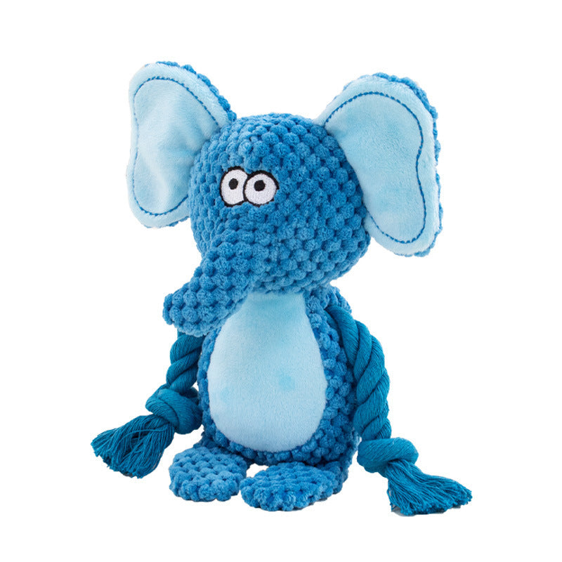 Groom Glory Interactive Plush Hippo Dog Toy