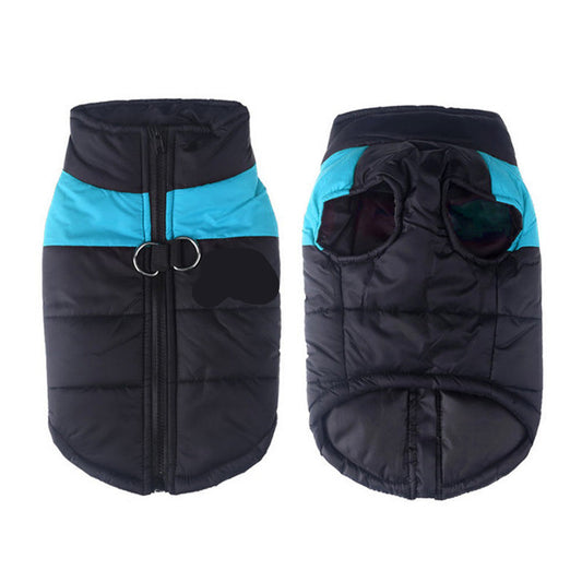 Groom Glory Waterproof Winter Dog Coat – Thermal Cotton Vest for Cold Weather Protection