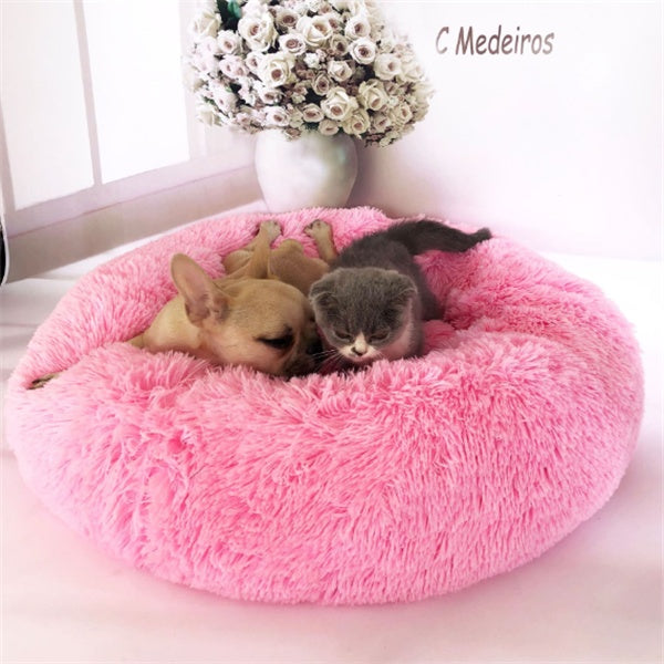 Plush Round Cat Mattress