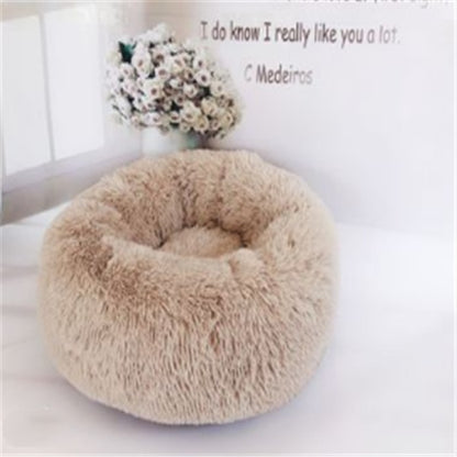 Plush Round Cat Mattress