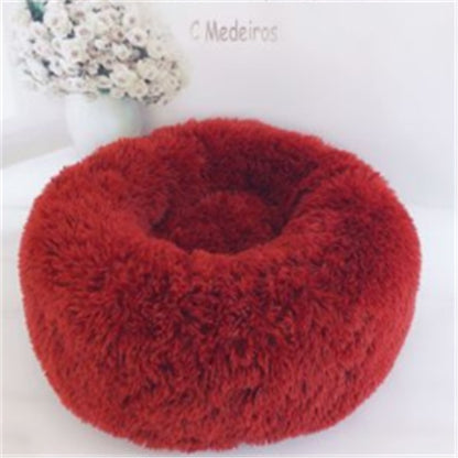 Plush Round Cat Mattress