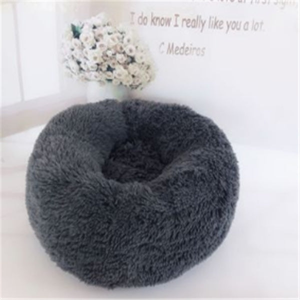 Plush Round Cat Mattress