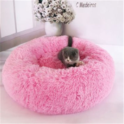 Plush Round Cat Mattress