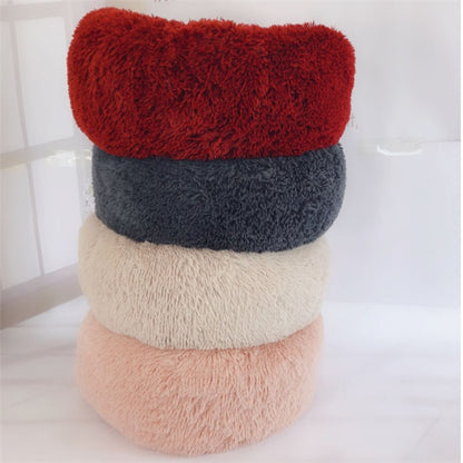 Plush Round Cat Mattress
