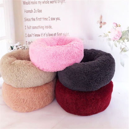 Plush Round Cat Mattress